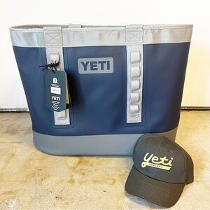 New! YETI Camino Carryall 50 Tote and Baseball Hat